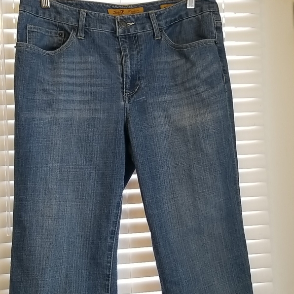 Seven Premium Denim Womens Flare Jeans - Picture 3 of 12